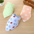 2021 Baby Cotton Bibs Cartoon Cute Saliva Towel Infant Burp Cloths Baby Feeding Smock Baby Feeding Accessories Soft Baby Stuff