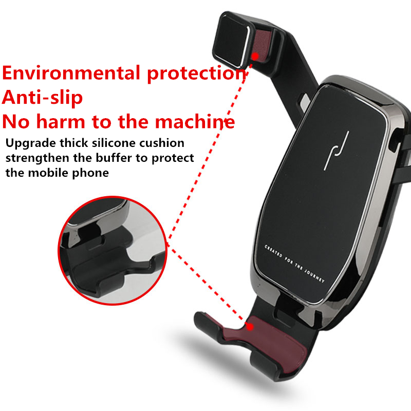 Wireless Charging Car Mobile Phone Holder For TOYOTA CAMRY 2020 Air Vent Mount Bracket Cell Phone Holder Clip Stand