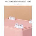 4pcs Adhesive Storage Box Household Adhesive Box Trash Can Bottom Pulleys Furniture Casters Box Wheels Pulley Accessories TXTB1
