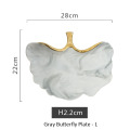 Gray Fly Plate - L