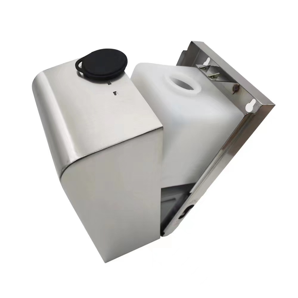 Stainless steel automatic soap dispenser
