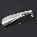 1PCS Professional 16cm Durable Handle Shoes Horn Stainless Steel Silver Shoe Horn High Quality