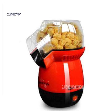 New Arrival B301 Automatic Popcorn Machine Portable Homeheld Mini Popcorn Maker Hot Air Popcorn Machine 220V 1100W 1 pot / 3min
