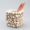 Resin Storage Box Figurine Skeleton Desk 3D Skull Heads Ornament Office Organizer for Household Bedroom Ornaments