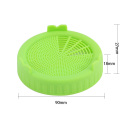 1 Pcs Sprouting Lid Food Grade Mesh Sprout Cover Kit Seed Growing Germination Vegetable Silicone Sealing Ring Lid DIY Handmade