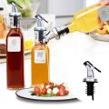 Olive Oil Sprayer Liquor Dispenser Wine Pourers Flip Top Stopper Kitchen Tools Oil Bottle Leakproof