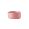 Pink single bowl