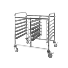 Commercial Stainless Steel Food Dish Trolley