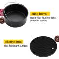 12pcs Air Fryer Accessories 8 Inch Fit for Air Fryer 5.2-5.8QT Fryer Baking Basket Pizza Plate Grill Pot Kitchen Cooking Tools