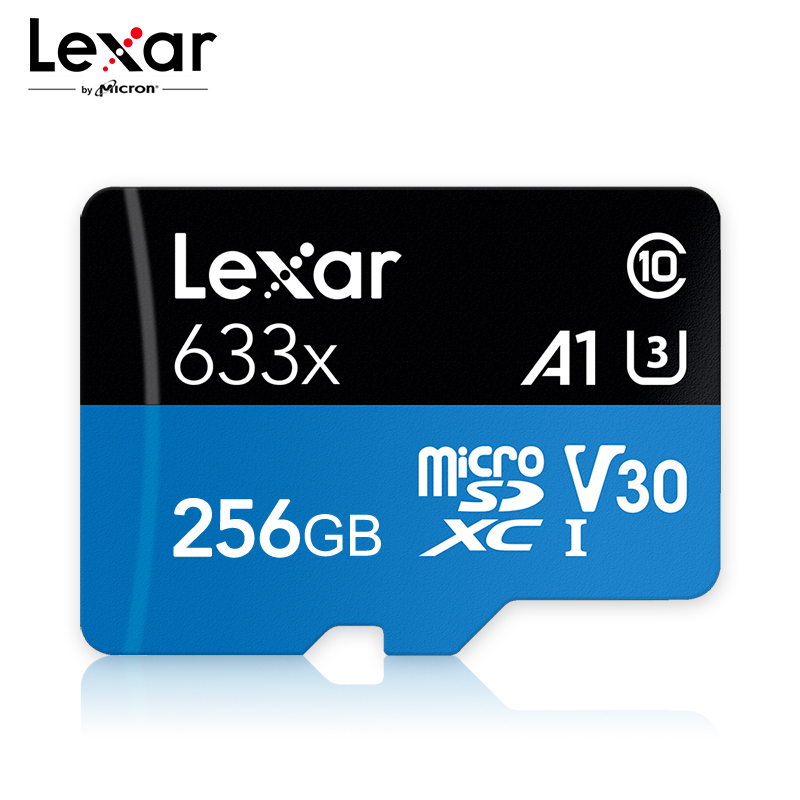 Lexar Micro SD Card 128GB 633x 256GB Memory Card 512G High Speed up to Max 95M/s 64GB Class10 TF Card 32GB Flash Card for tablet