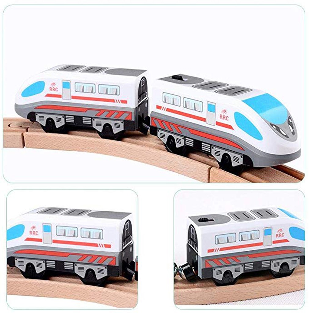 Wooden Fence Alloy Battery Powered Locomotive Children Toys Gordon Front Compartment Train Children Kids Baby Toys Present