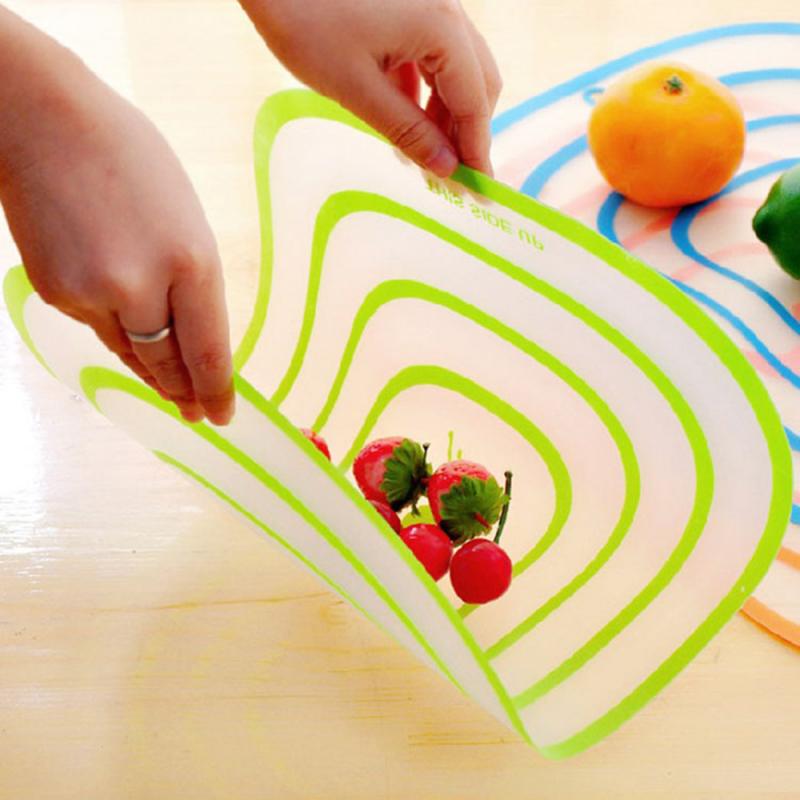 4/1 Pcs Chopping Blocks Tool Flexible Non-slip Frosted Cutting Board PP Vegetable Meat Tools Cutting Boards Kitchen Accessories