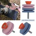 Mower Universal Sharpener Fit Any Drill Accessories Mower Tool Sharpener Knife Whetstone Grinding Wheel Whetstone Tools