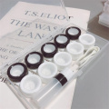 5 Pairs Contact Lens Case Eye Contact Lens Box Women Travel Contact Lenses Case Leakproof Container Lenses Box For Display Box