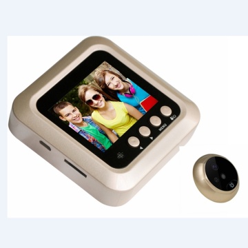 Mini Digital Photo Video Recording Home Security Door Peephole Camera Viewer PIR Night Vision Wide Angle No Disturb Doorbell W5