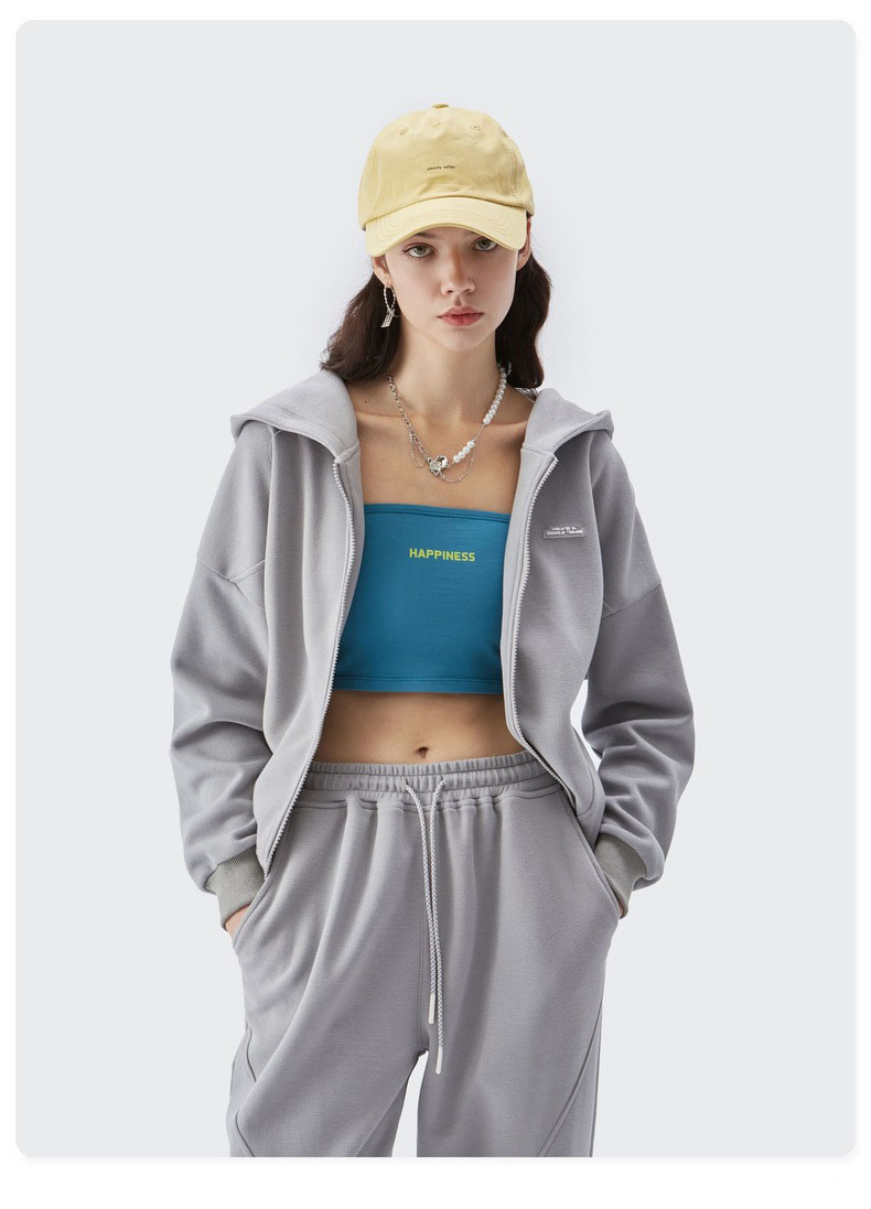 Zipper Up Hoodie