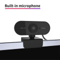 HD 1080P Mini Computer PC WebCamera with Microphone Rotatable Cameras USB Plug for Live Broadcast Video Calling Conference Work