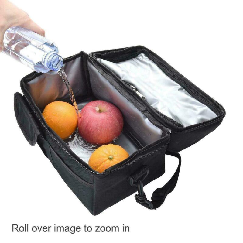 Insulated Lunch Box Tote Bag Travel Men Women Adult Hot Cold Food Thermal Cooler 8L