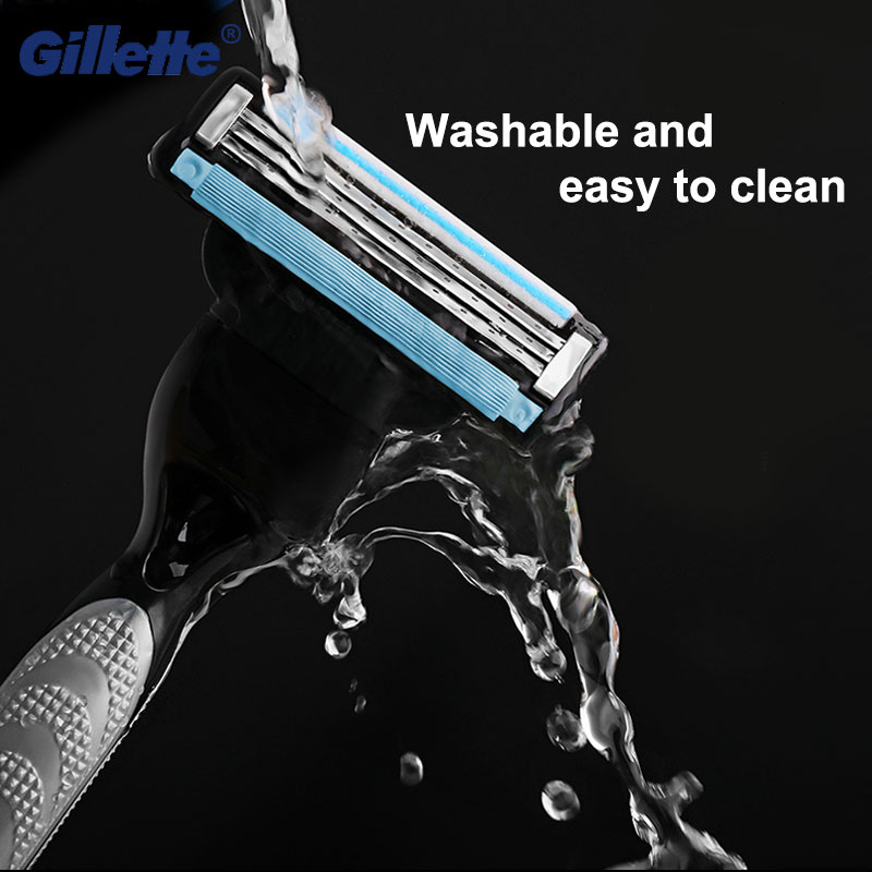 Original Gillette Mach 3 Men Shaver Razors Machine for Shaving Blade Mach 3 Cassettes for Shaving Gillette 3 Layer Razor Blade