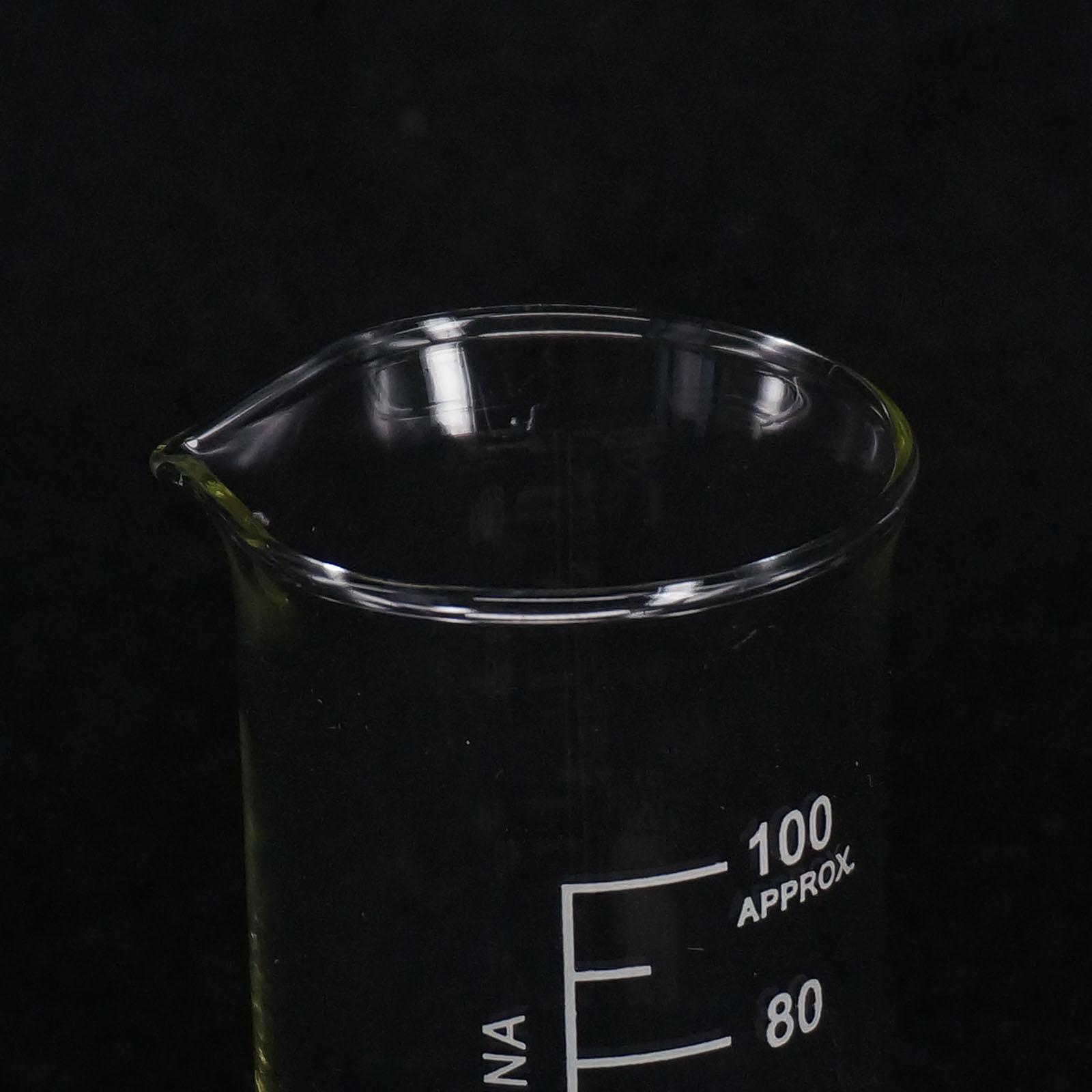 100ML Tall Form Beaker Chemistry Lab GG-17 Borosilicate Glass Thickened