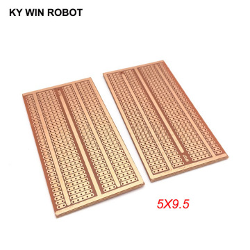 2pcs/lot DIY Prototype Paper PCB Universal Experiment Matrix Circuit Board Two Holes Three Connected Hole Four Holes 5x9.5CM