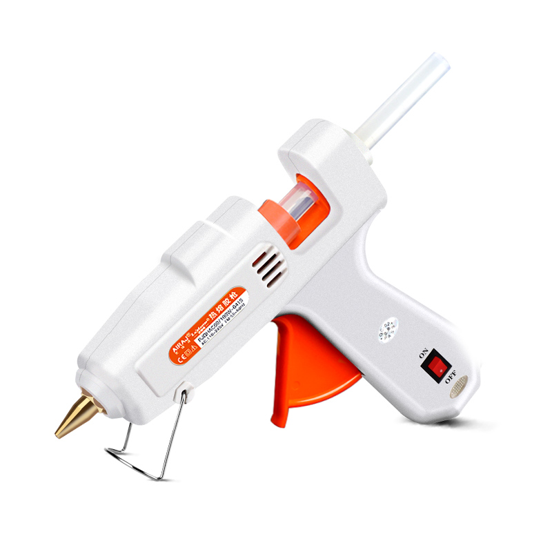 AIRAJ Upgraded Hot Melt Glue Gun 70W/100W/120W/150W Convenient Repair Adhesive Tool with Glue Stick and EU Conversion Head