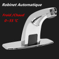 Sensor Faucet Deck Mount Smart Touch Hands Free Inductive Water Tap Kitchen Bathroom Sink Faucets Water Tap Automatic Infrared