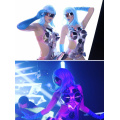 2020 Fashion Jazz Dance Costume Silver Bodysuit Women DJ DS Jumpsuit For Singers Performing Wear Pole Dance Gogo Dancer Outfits
