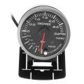 2.5'' 60mm Car LED Turbo Boost Vacuum Pressure Gauge 0-3 Bar DC 12V Universal Auto Turbo Boost Meter Kit with Peak Alarm