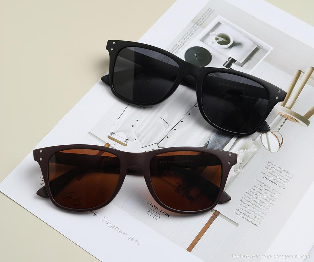 wholesale-brand-sunglasses classic big frame unisex fashion sunglasses TR90