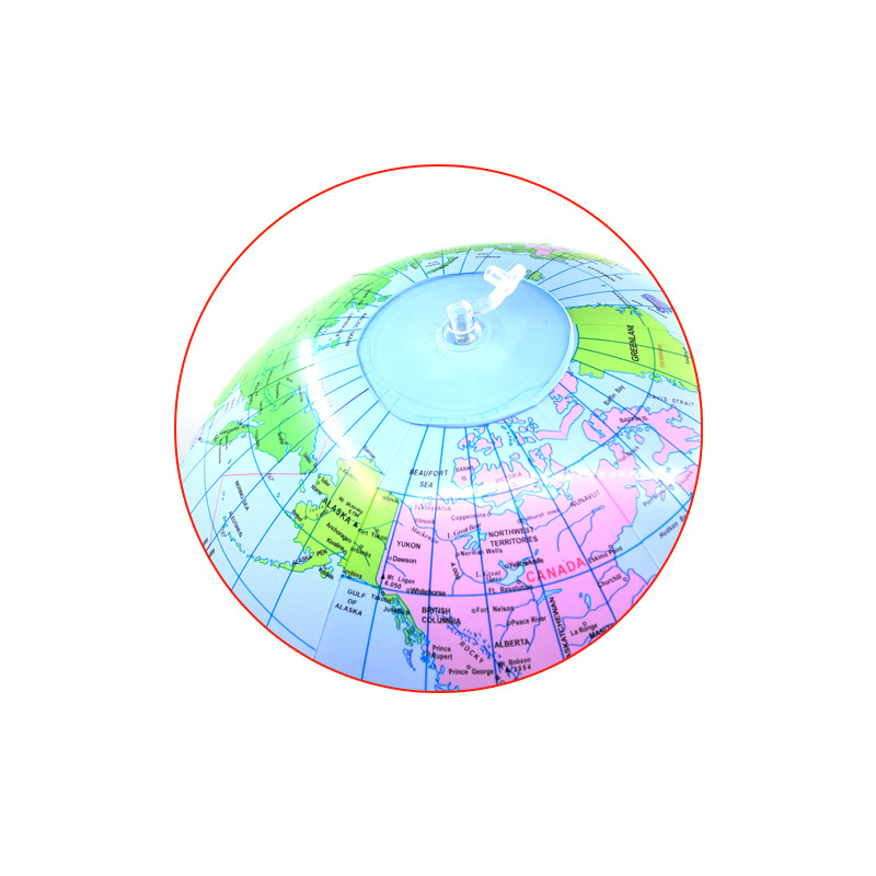 30cm Inflatable Globe World Earth Ocean Map Ball Geography Learning Educational Beach Ball Kids Geography Educational Supplies