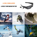Smart Glasses Sports Camera HD1080P Camera Bluetooth Music Sunglasses Driving recorder Mini Camcorders Glasses Multifunctional