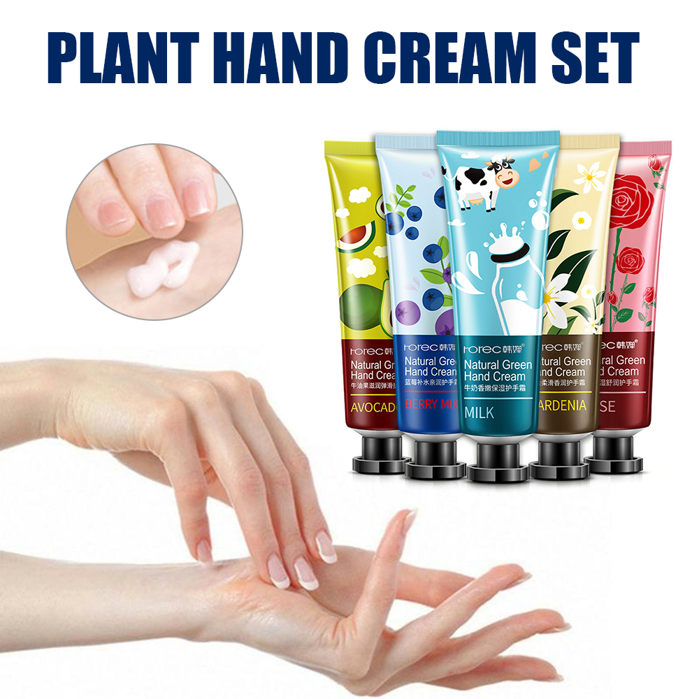 Portable Fruit Nourish Hand Cream Moisture Nourishing Anti-Aging Anti Chapping Whitening Hand Lotion Hand Care Hand Cream TSLM1