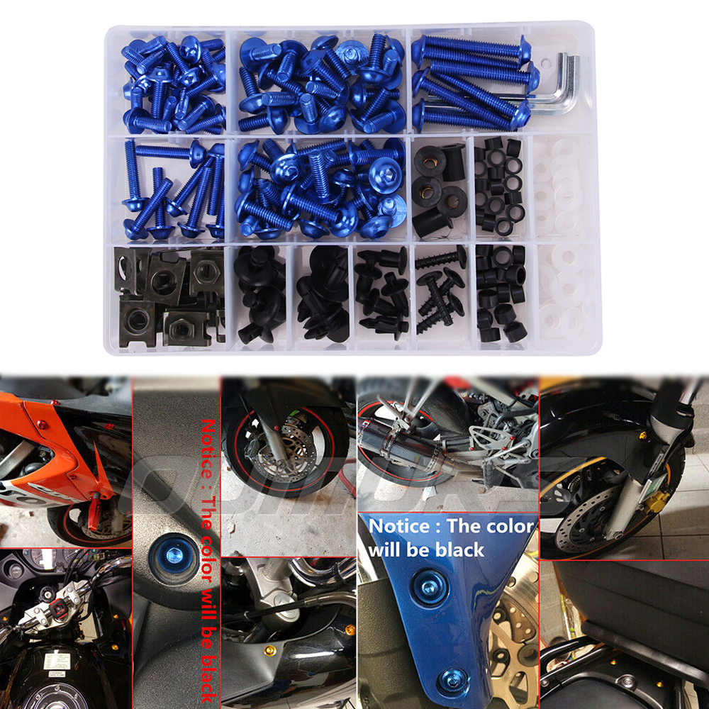 OUMUR Motorcycle Fairing Bolts Kit Bodywork Screws Set For Honda CBR600RR CBR900RR CBR929RR CBR1000RR CBR1100XX 600F2 3Sportbike