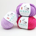 2pcs X50g High Quality DIY Cotton Yarn Crochet Hand Knitting Sweater Good Tenacity Thread Yarn for Knitting Cotton Yarn
