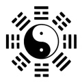 13.5cm*13.5cm Yin Yang Oriental Chinese Decor Car Sticker Vinyl Decal Black/Silver S3-5748