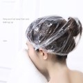 100PCS Non-woven Disposable Shower Caps Pleated Anti Dust Hat Women Men Bath Caps for Spa Hair Salon Beauty Accessories
