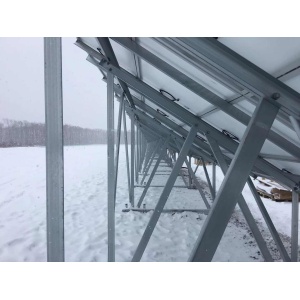 Steel galvanized PV solar mounting system