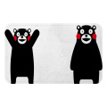 Kumamon Japan Bear Happy Ambassador Mat Bath Carpet Decorative Anti-Slip Mats Room Car Floor Bar Rugs Door Home Decor Gift