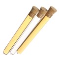 Kicute 50pcs/pack Newest 20ml Transparent Plastic Test Tubes With Corks Stoppers Laboratory School Educational Suppy 150x15mm