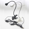 Mini Students Portable Flexible Clip-on Reading LED Light Desk Lamp Eye-Protection USB Gadgets With ON/OFF Switch For Laptop