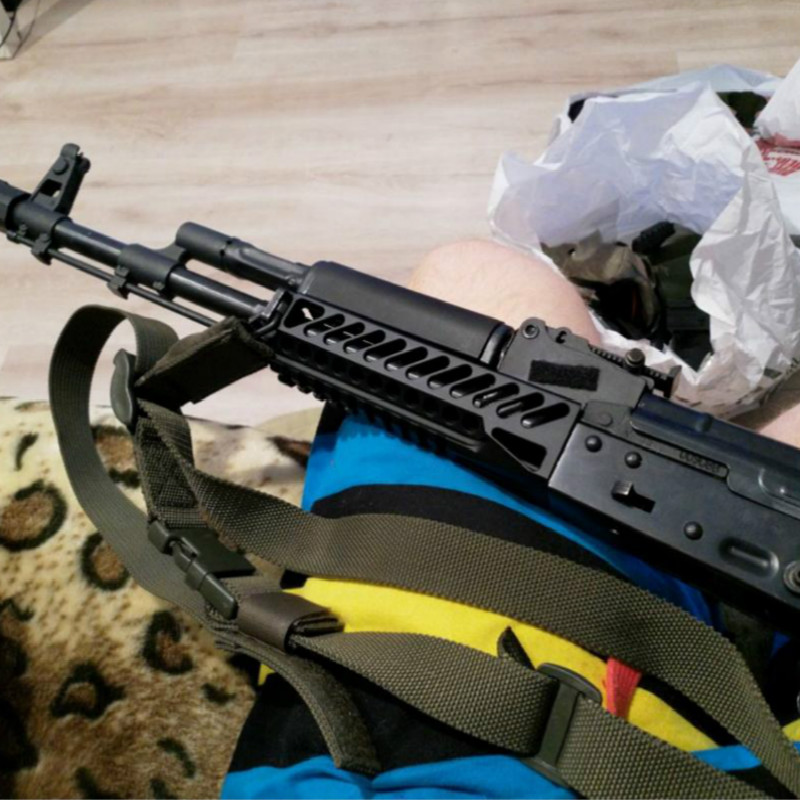 Magorui Tactical AK47 AK74 Gun Rail System Single Side Picatinny Rail Handguard Tactical Hunting Professional Accessories