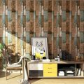 LUCKYYJ Peel and Stick Wallpaper,Planks for Walls Removable Self-Adhesive 3D Decoration Vintage Panel Interior Film