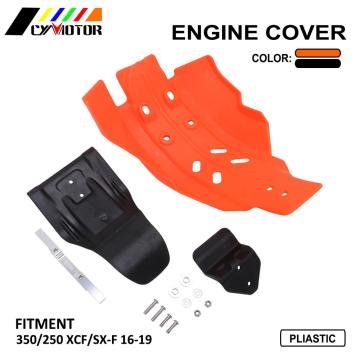 For KTM 350/250 XCF/SX-F SX XC 250F 350F Motorcycle 4T Skid Plate Engine Guard Cover Protector 2016 2017 2018 2019 4 trokes