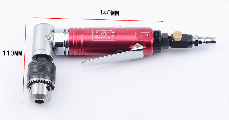 3/8'' elbow right angle pneumatic drill high speed pneumatic drilling machine pneumatic mechanical pneumatic tools