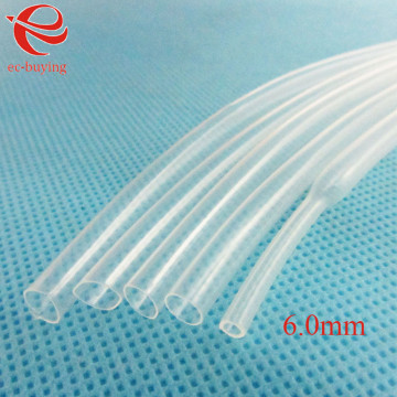 Heat Shrink Tube Transparent Heat-Shrink Tubing Diameter 6mm Thermo Jacket Wire Wrap Insulation Materials Elements 1meter /lot