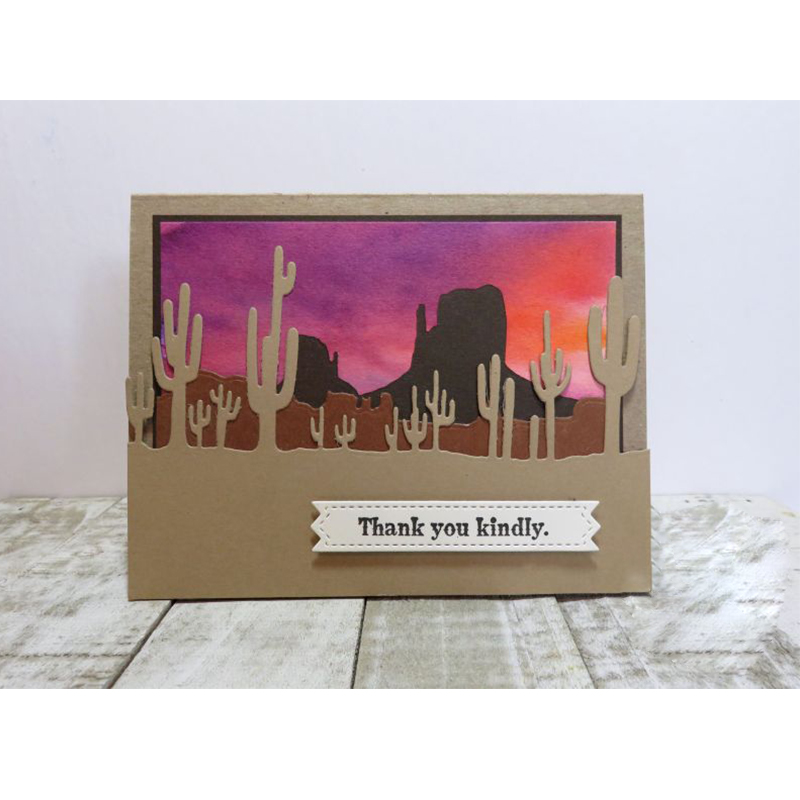 Desert Cactus Metal Cutting Dies Stencils for DIY Scrapbooking Photo Album Decorative Embossing Paper Card Crafts Die Cut 2019