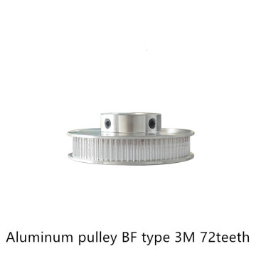 BF type 72 teeth 3M Timing Pulley Bore 8mm 10mm 12mm 14mm 15mm for HTD belt used in linear HTD3M pulley 72Teeth 72T