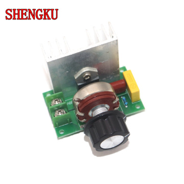 Voltage regulator AC 220V 4000W SCR Power regulator Dimming Dimmers Motor Speed Controller Thermostat Electronic Module