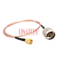GSM 3G 4G Communication Antenna 50cm Low Loss RG316 N Male Plug to SMA Male Pigtail Cable